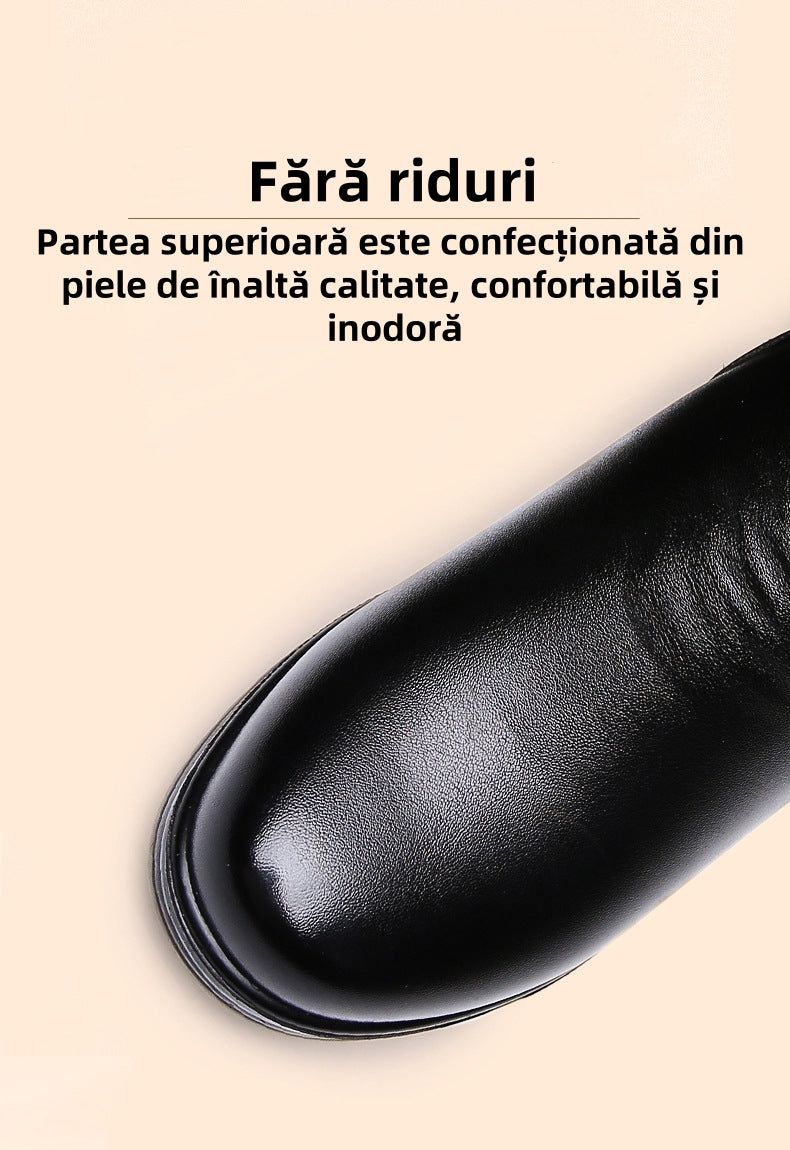 【⏰Oferta specială de astăzi - 70% reducere - Nu ratați】Ghete ergonomice din lână - ✅️Corectează postura la mers - Călduroase, durabile, impermeabile și antiderapante👞