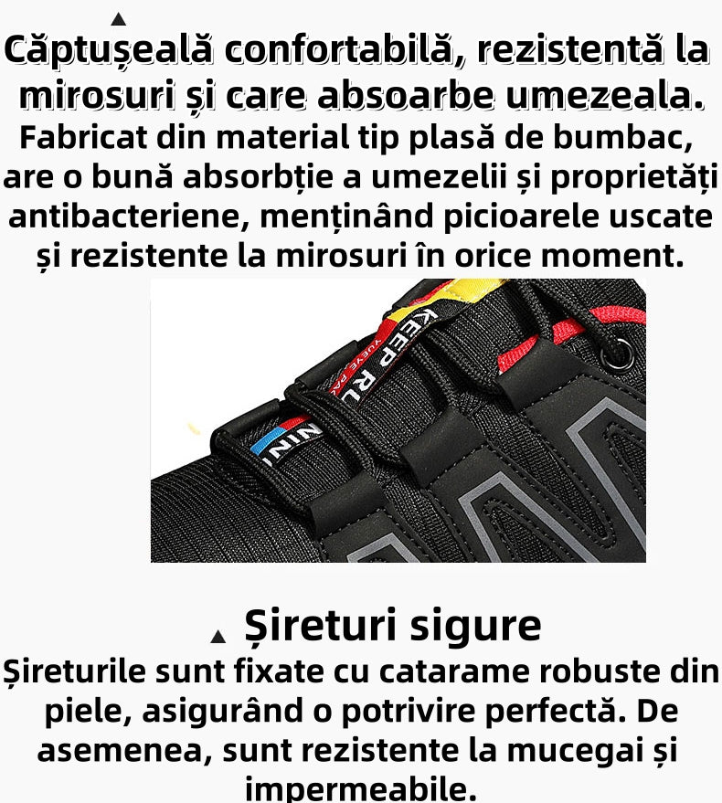 🔥Încălțăminte ortopedică potrivită pentru persoanele cu probleme ale picioarelor✅Încălțăminte de drumeție cu susținere ridicată și suport pentru arcul plantar - ameliorează durerile articulare și de picioare✅Rezistentă la alunecare și confortabilă.