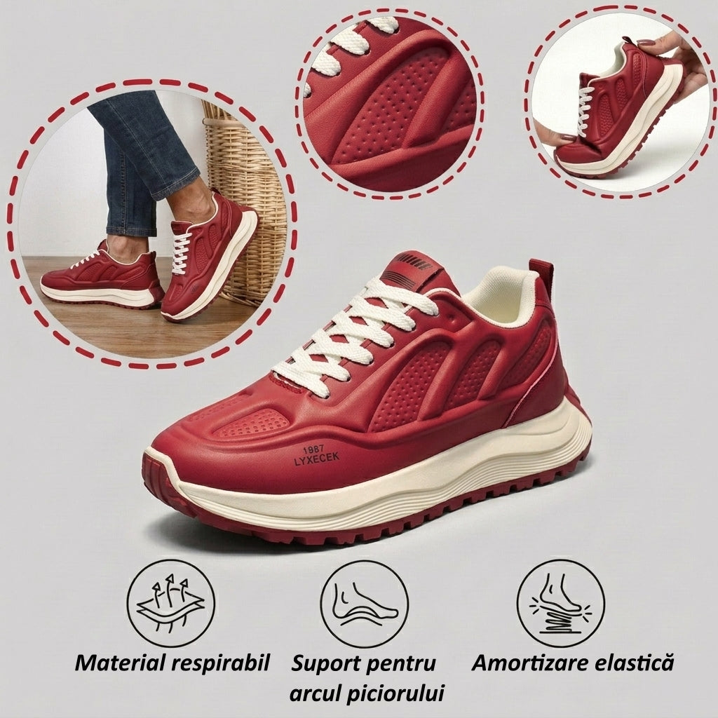 【🎁Ultima zi pentru o reducere de 70%, nu ratați!】Încălțăminte ortopedică ergonomică cu suport pentru arcul plantar✅️, care face mersul fără durere👞