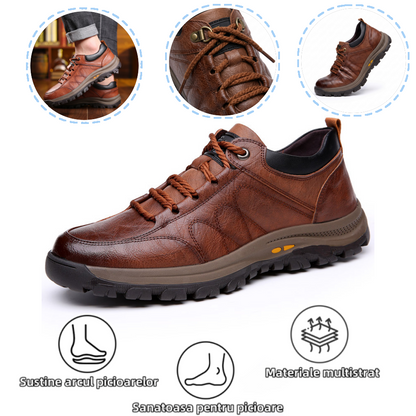 【🎁Ofertă limitată în timp: Reducere 70%】Pantofi ortopedici australieni autentici, confortabili, fabricați din piele de vițel selectată👞 (Suport pentru arcadă - ameliorează durerea piciorului), îmbunătățind confortul la mers✅