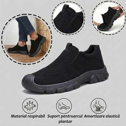 【🎁Ultima zi pentru o reducere de 70%, nu ratați!】Încălțăminte ortopedică ergonomică cu suport pentru arcul plantar✅️, care face mersul fără durere👞