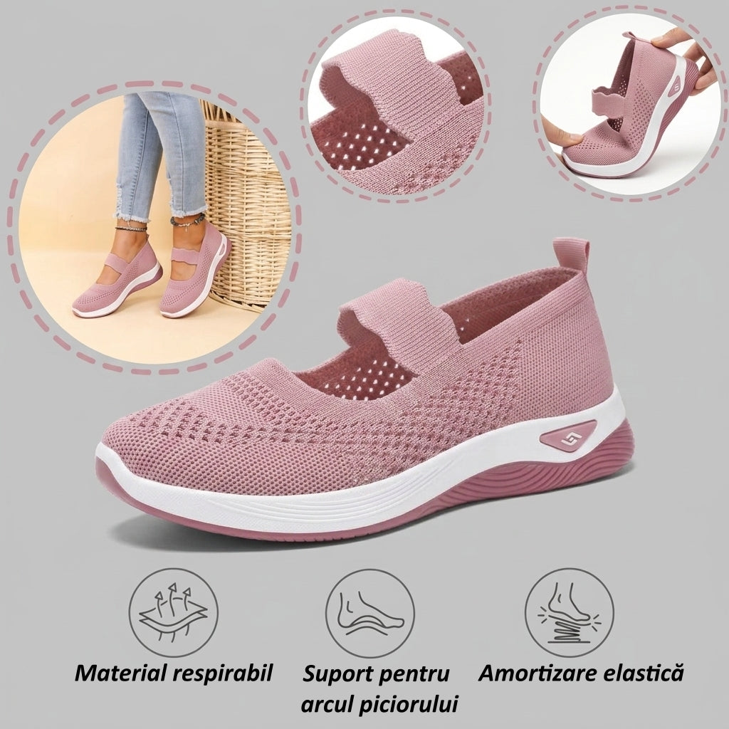 【🎁Ultima zi pentru o reducere de 70%, nu ratați!】Încălțăminte ortopedică ergonomică cu suport pentru arcul plantar✅️, care face mersul fără durere👞