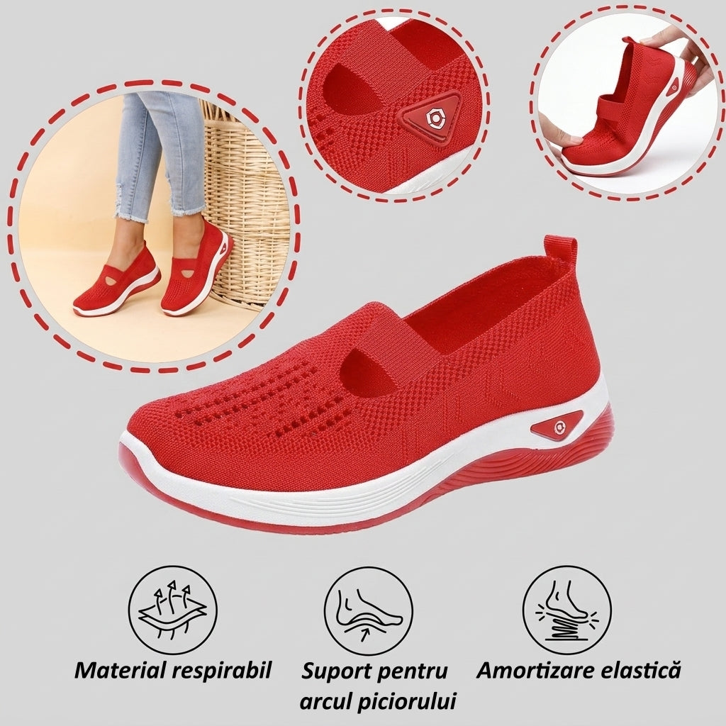 【🎁Ultima zi pentru o reducere de 70%, nu ratați!】Încălțăminte ortopedică ergonomică cu suport pentru arcul plantar✅️, care face mersul fără durere👞