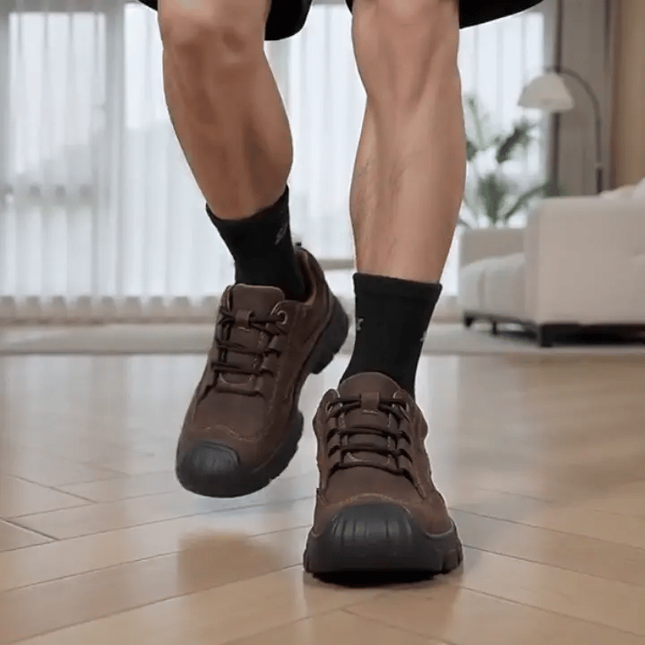 ⏰Ultima zi! Reducere de 70%!⏰ Orteze autentice din piele întoarsă 👞 Design cu suport pentru bolta plantară – ameliorează durerile de spate, articulații și picioare. ✅