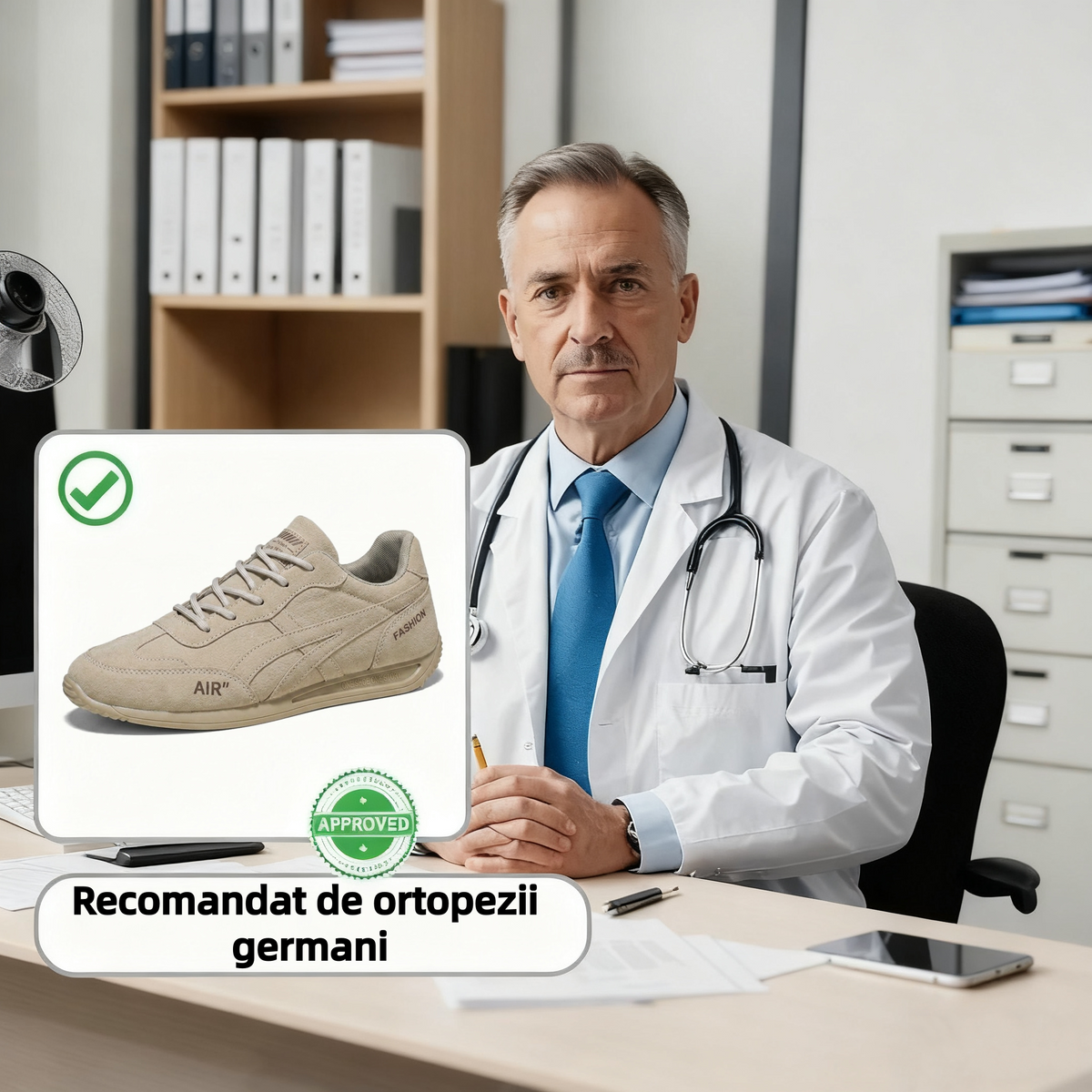 ⏰Ultima zi! Reducere de 70%! ✅ Încălțăminte ortopedică medicală concepută special pentru persoanele cu probleme ale picioarelor, pentru a ameliora durerile de spate, articulații și picioare.