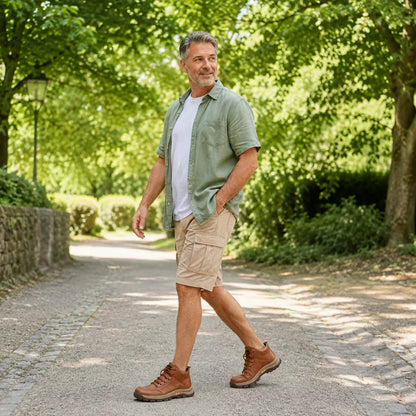 ⏰Ultima zi! Reducere 70%⏰ Pantofi ortopedici australieni autentici, confecționați din piele de vițel 👞 Suport pentru bolta plantară - ameliorează durerile de spate, articulații și picioare. ✅