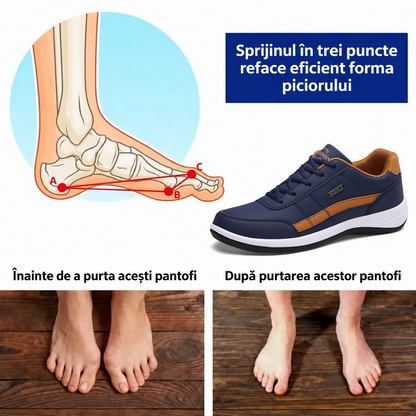 🎉 Reducere de 70% astăzi – Nu rata ocazia! 🔥 Încălțăminte ortopedică ergonomică – Ia-ți rămas-bun de la durerile de picioare.