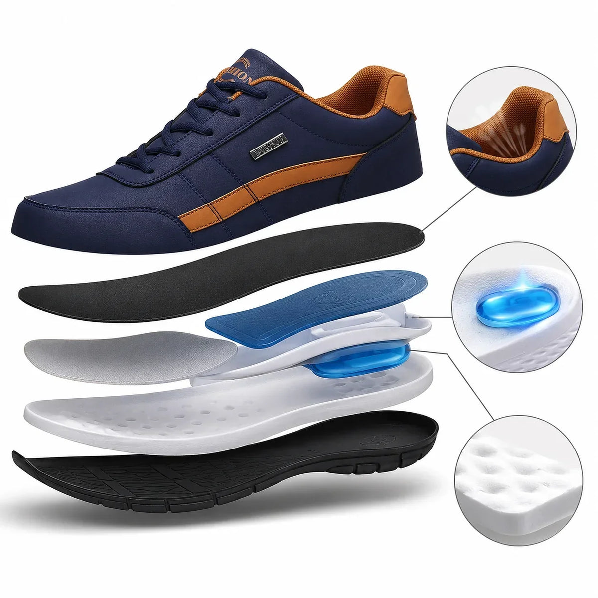 🎉 Reducere de 70% astăzi – Nu rata ocazia! 🔥 Încălțăminte ortopedică ergonomică – Ia-ți rămas-bun de la durerile de picioare.