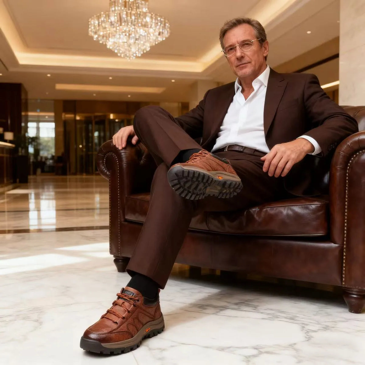 【🎁Ofertă limitată în timp: Reducere 70%】Pantofi ortopedici australieni autentici, confortabili, fabricați din piele de vițel selectată👞 (Suport pentru arcadă - ameliorează durerea piciorului), îmbunătățind confortul la mers✅