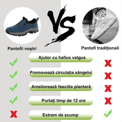 ⏰Ultima zi! Reducere de 70%! ✅ Încălțăminte ortopedică medicală concepută special pentru persoanele cu probleme ale picioarelor, pentru a ameliora durerile de spate, articulații și picioare.