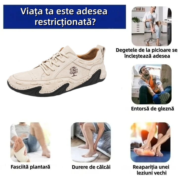 ⏰Ultima zi! Reducere de 70%! ✅ Încălțăminte ortopedică medicală concepută special pentru persoanele cu probleme ale picioarelor, pentru a ameliora durerile de spate, articulații și picioare.