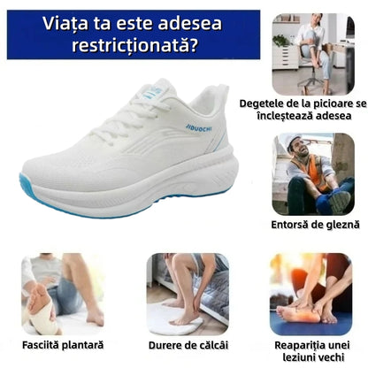 【🎁Ultima zi pentru o reducere de 70%, nu ratați!】Încălțăminte ortopedică ergonomică cu suport pentru arcul plantar✅️, care face mersul fără durere👞