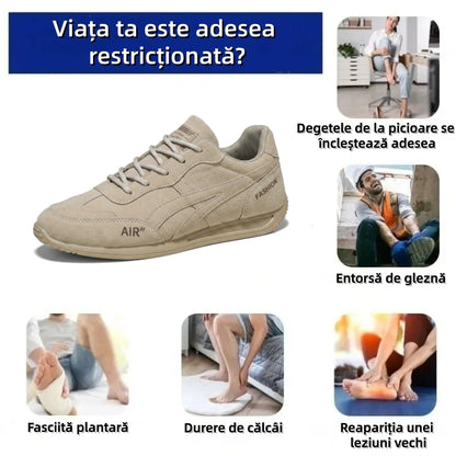 ⏰Ultima zi! Reducere de 70%! ✅ Încălțăminte ortopedică medicală concepută special pentru persoanele cu probleme ale picioarelor, pentru a ameliora durerile de spate, articulații și picioare.