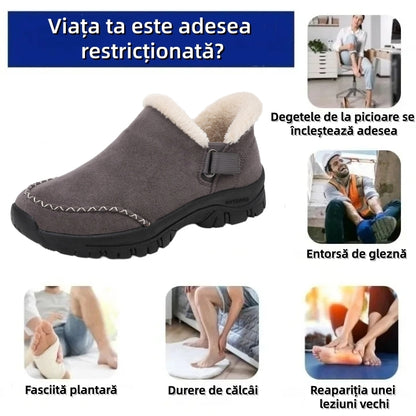 【⏰ Ultima zi – 70% reducere! Nu ratați!】 Pantofi ortopedici cu design ergonomic și tehnologie de amortizare –✅️ Pantofi ortopedici special concepuți pentru femeile europene.
