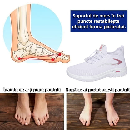 【🎁Ultima zi pentru o reducere de 70%, nu ratați!】Încălțăminte ortopedică ergonomică cu suport pentru arcul plantar✅️, care face mersul fără durere👞