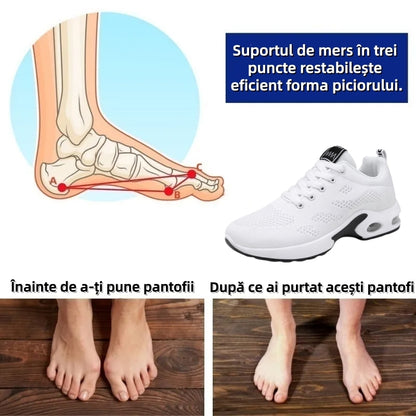 【🎁Ultima zi pentru o reducere de 70%, nu ratați!】Încălțăminte ortopedică ergonomică cu suport pentru arcul plantar✅️, care face mersul fără durere👞