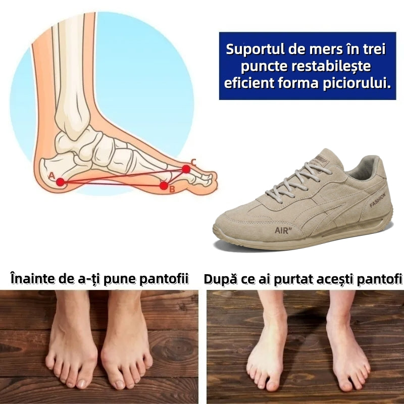⏰Ultima zi! Reducere de 70%! ✅ Încălțăminte ortopedică medicală concepută special pentru persoanele cu probleme ale picioarelor, pentru a ameliora durerile de spate, articulații și picioare.
