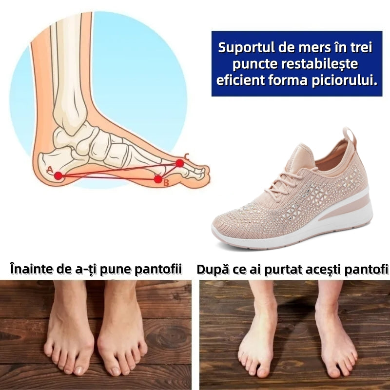 【⏰Oferta specială de astăzi: 70% reducere - Nu ratați!】 Încălțăminte ergonomică pentru toate anotimpurile – ✅️ Rezolvă cu ușurință problemele legate de durerile de picioare