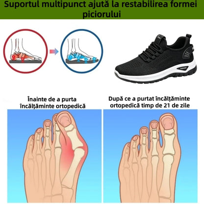 ⏰Ultima zi! Reducere 70% - Nu rata ocazia! ✅️Încălțăminte confortabilă pentru femei cu suport pentru bolta plantară - design ergonomic